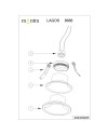 LAGOS * EMPOTRABLE GU10 COMFORT REDONDO BLANCO